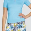 Alexi Top - Aquarius Blue