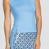 Binx Top - Azure Blue
