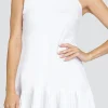 Coletta 32" Dress - Chalk White