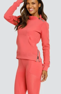 Condoleezza Cherry Rose Pullover