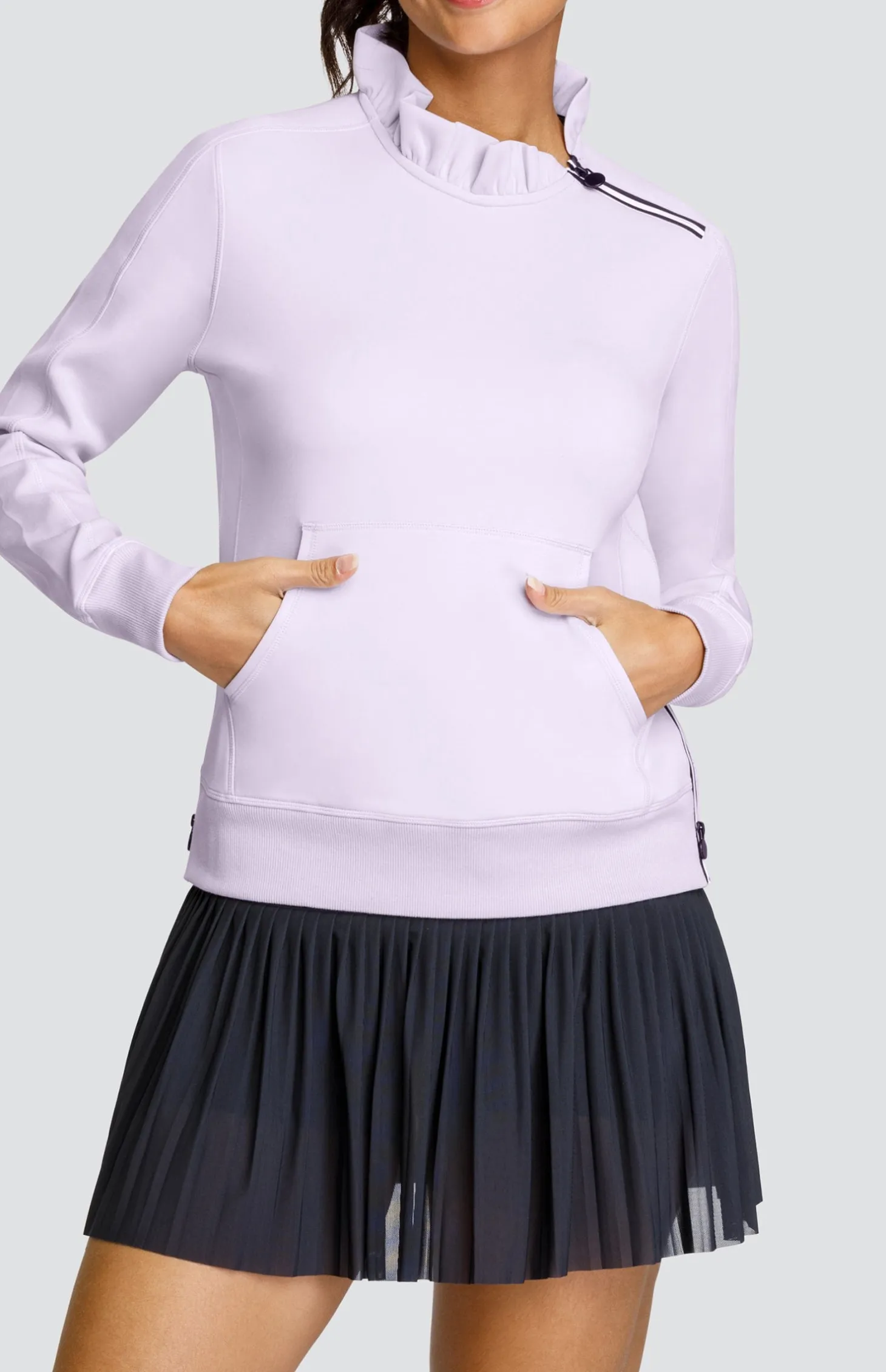 Condoleezza Misty Lilac Pullover
