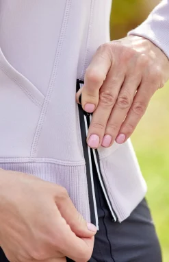 Condoleezza Misty Lilac Pullover