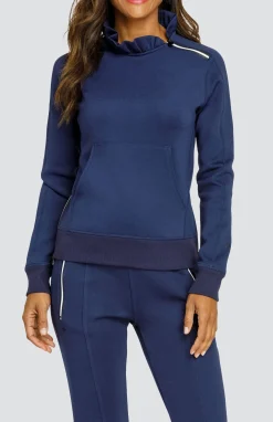 Condoleezza Navy Blue Pullover