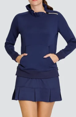Condoleezza Navy Blue Pullover