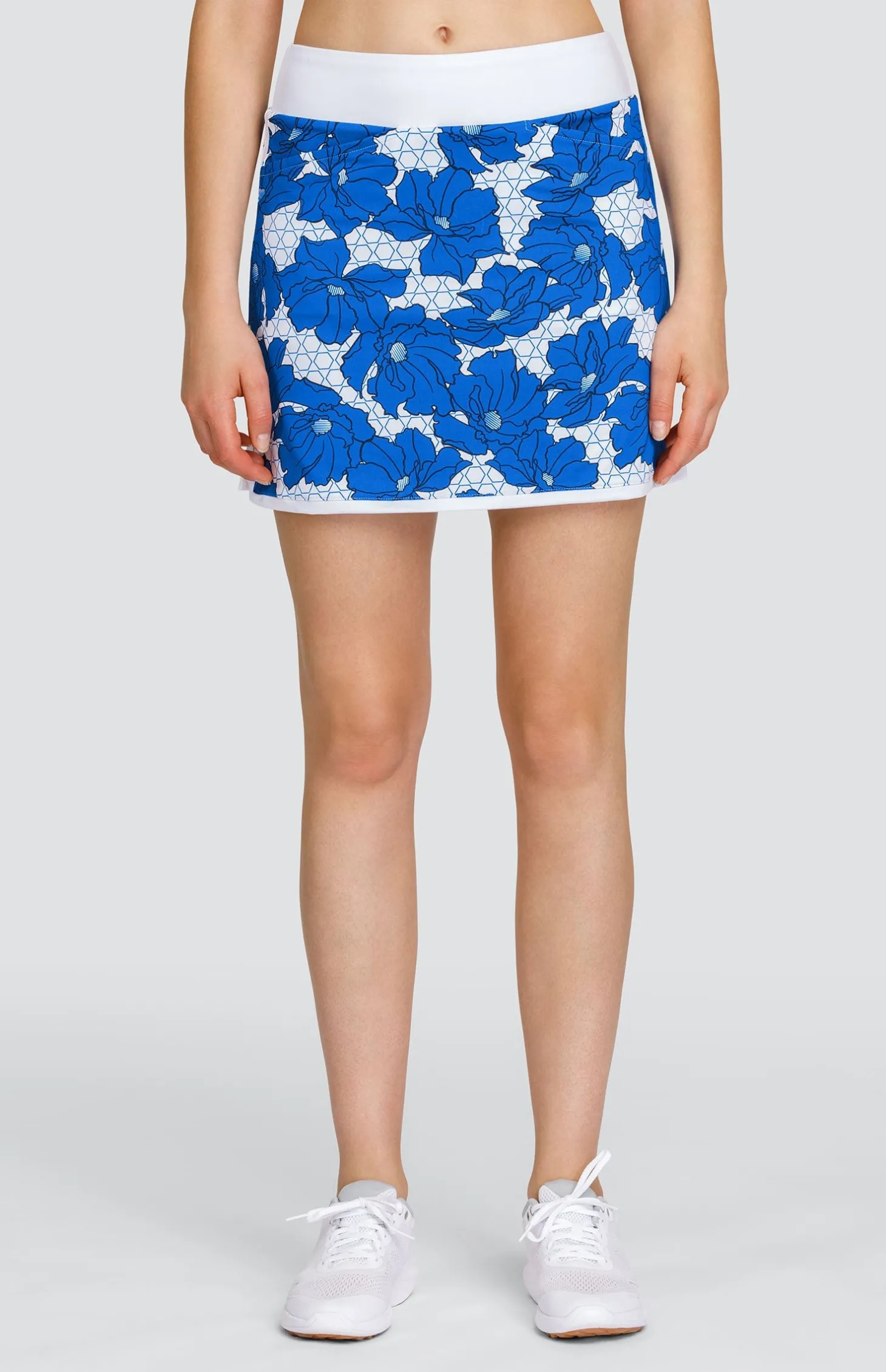 Elithia 17" Skort - Sicilly Blooms