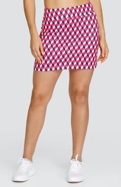 Elithina 17" Skort - Tidal Geo