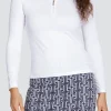Giralia Top - Chalk White
