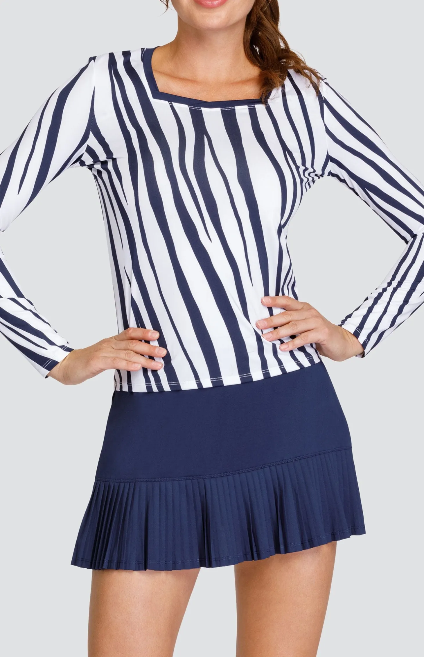 Greenwich Top - Zebra Stripes