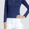 Imelda Top - Navy Blue