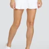 Jennifer 12.5" Flounce Skort - Chalk White