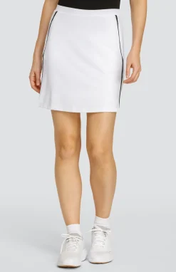 Karah 18" Skort - Chalk White