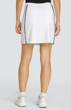 Karah 18" Skort - Chalk White