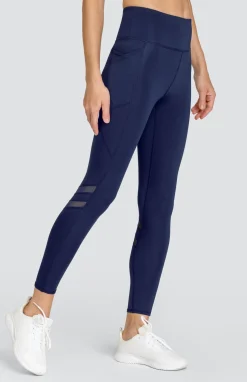 Leon 24" Leggings - Navy Blue