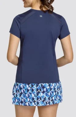 Lorenia Top - Navy Blue