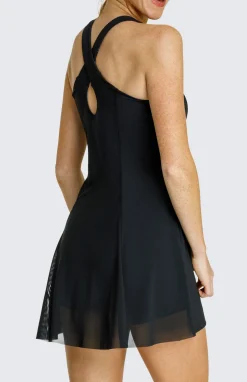 Meghan 32" Dress - Java Leopard