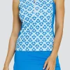 Micaela Top - Dotted Blooms