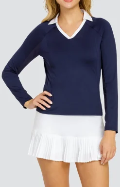 Mystie Top - Navy Blue