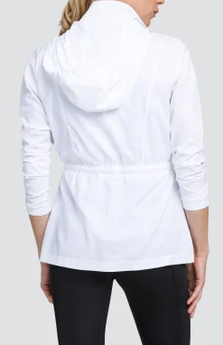 Nola Water Resistant Jacket - Chalk White