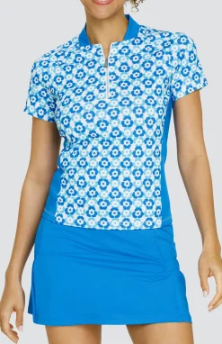 Oaklynn Top - Dotted Blooms