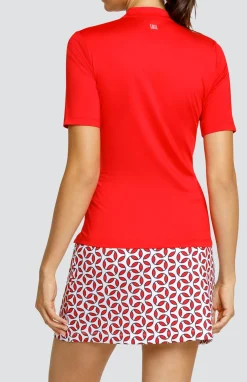 Posie Top - Dahlia Red