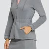 Robyn Hooded Jacket - Cool Mist