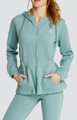 Robyn Hooded Jacket - Sage