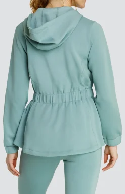 Robyn Hooded Jacket - Sage