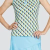 Roxy Top - Serene Geo