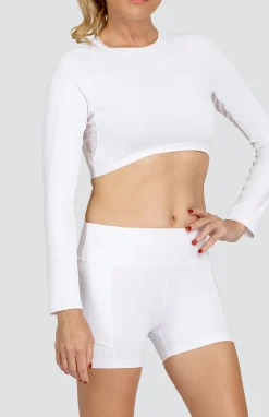 Sasha Layering Top - Chalk White
