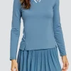 Saturday Top - Copen Blue