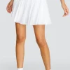 Seraphina 17" Skort - Chalk White