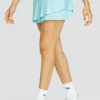 Solange 13.5" Skort - Aqua Sky
