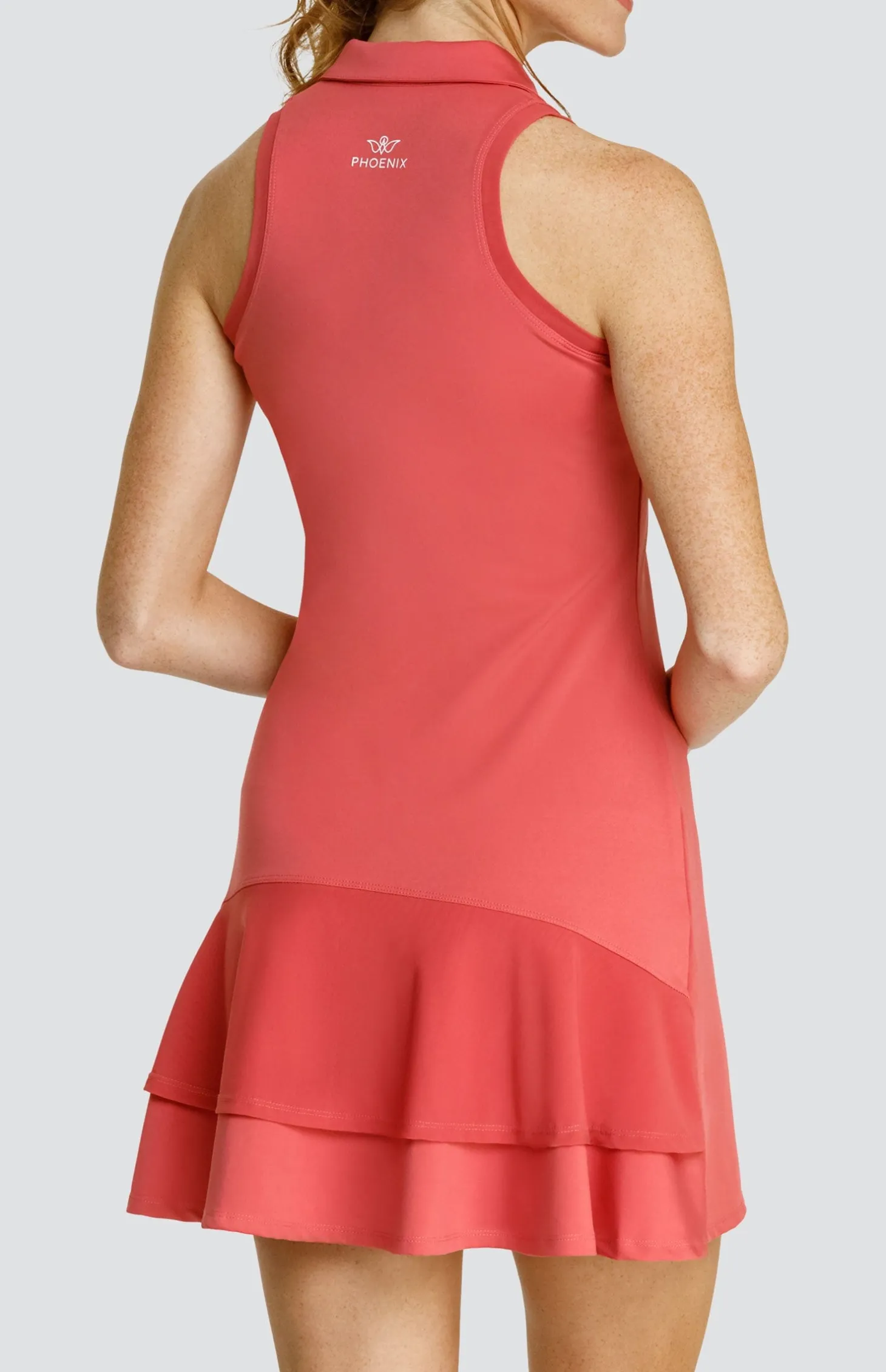 Suella 34" Dress - Cherry Rose